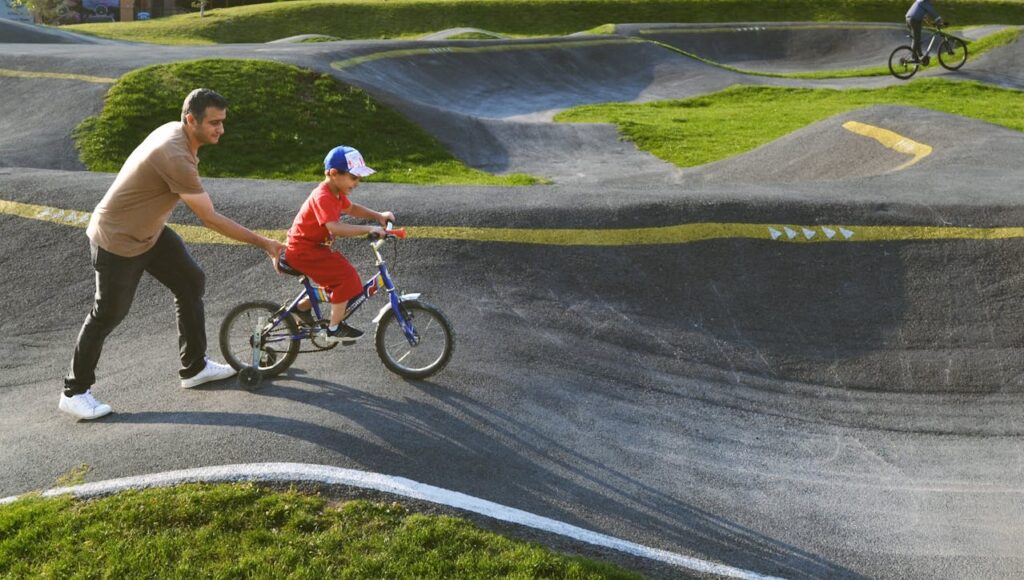Bau einer modularen Pumptrack-Anlage